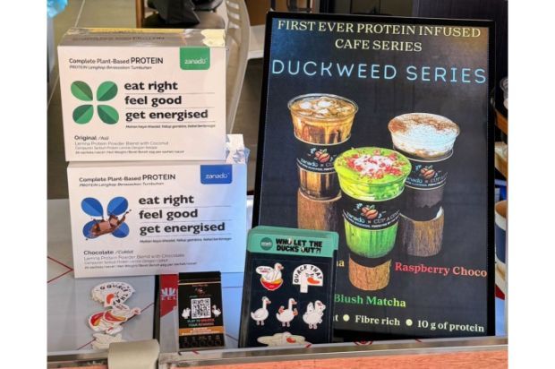 UOW Malaysia’s Cup.A.Cino and Zanadu to launch Malaysia’s first Duckweed Protein Drink Series