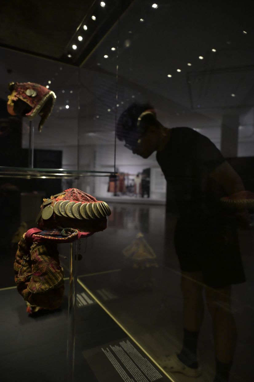Through embroidered textiles, garments and accessories, the 'Tatreez' exhibition offers insight into Palestinian history. Photo: The Star/Raja Faisal Hishan