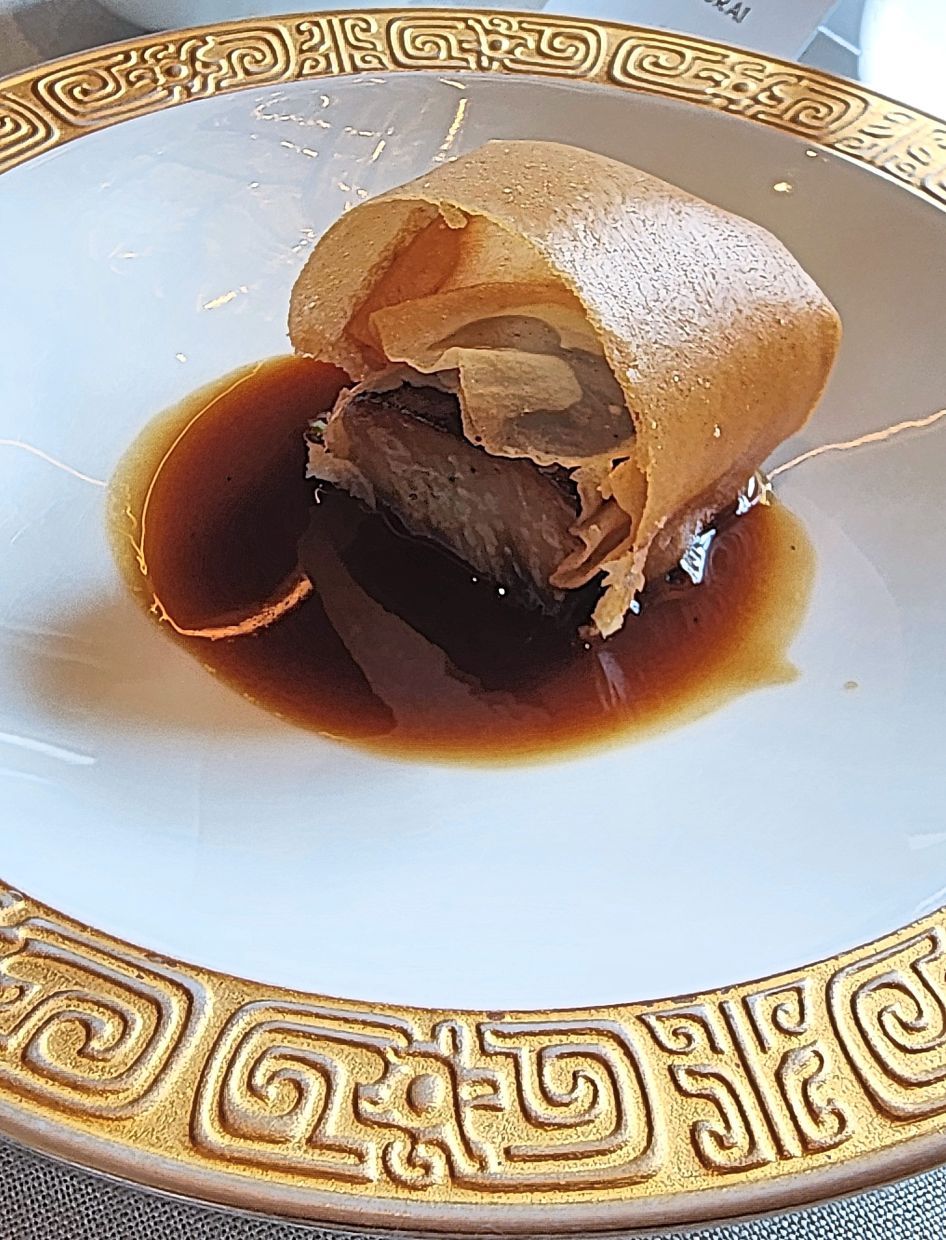 Cheng's awe-mazing sea cucumber spring roll brings to life his idea of borderless Chinese cuisine.