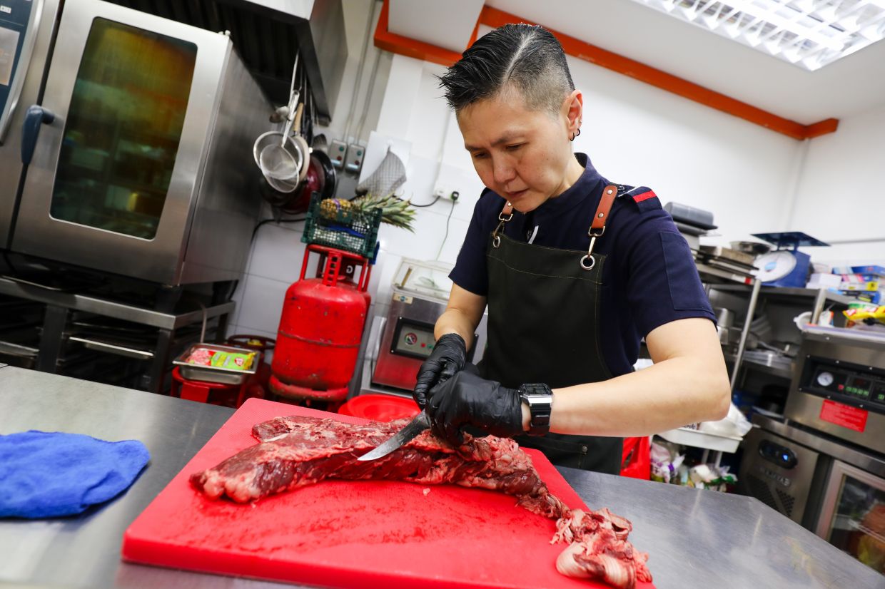 Law says secondary cuts require time, skill and technique in order to remove sinew, silver skin and fat.