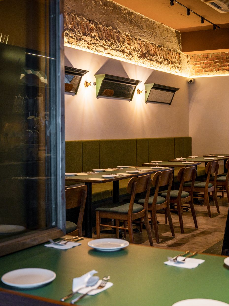 The eatery occupies a small lot along a quiet stretch in Taman Tun Dr Ismail, Kuala Lumpur.