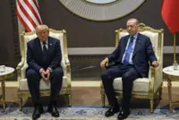 Trump still ‘disappointed’ with Nato, says US should control Greenland after the summit