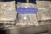 Two women arrested at Phuket airport with 32kg of cannabis