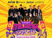 Four iconic Indonesian bands Dadali, Repvblik, Armada, and Samsons, bring their concert closer to fans at Idea Live Arena on Oct 31
