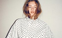 Spot on: Polka dots are back in the fashion spotlight as a cheerful trend