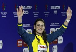 Swimming-Olympic champion McKeown to miss Pan Pacs, Commonwealth Games due to illness