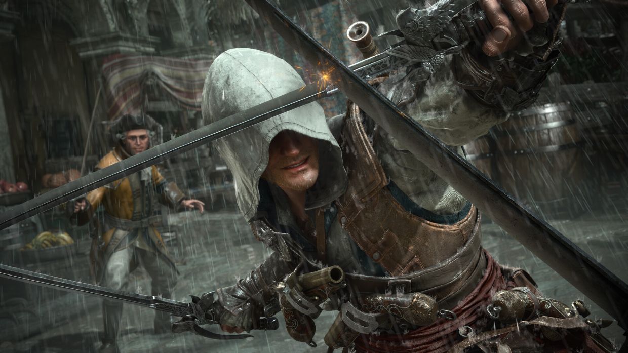 Boarding battles transition seamlessly from cannon fire to sabre combat – and again without the loading stutters of the 2013 version.