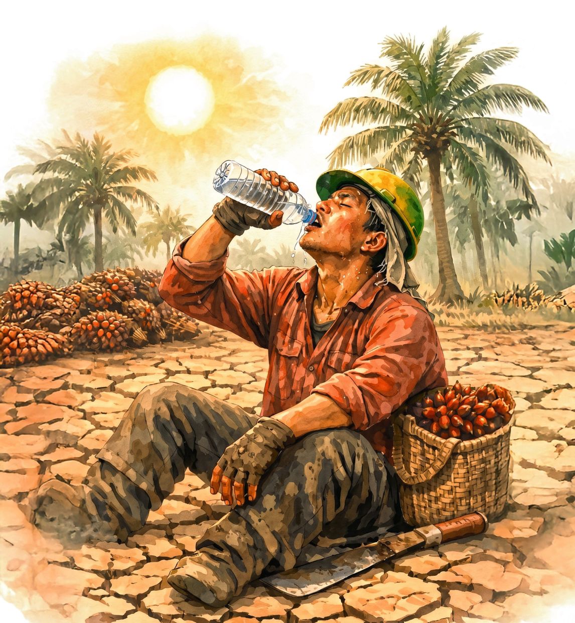 Of El Nino and vegoil output
