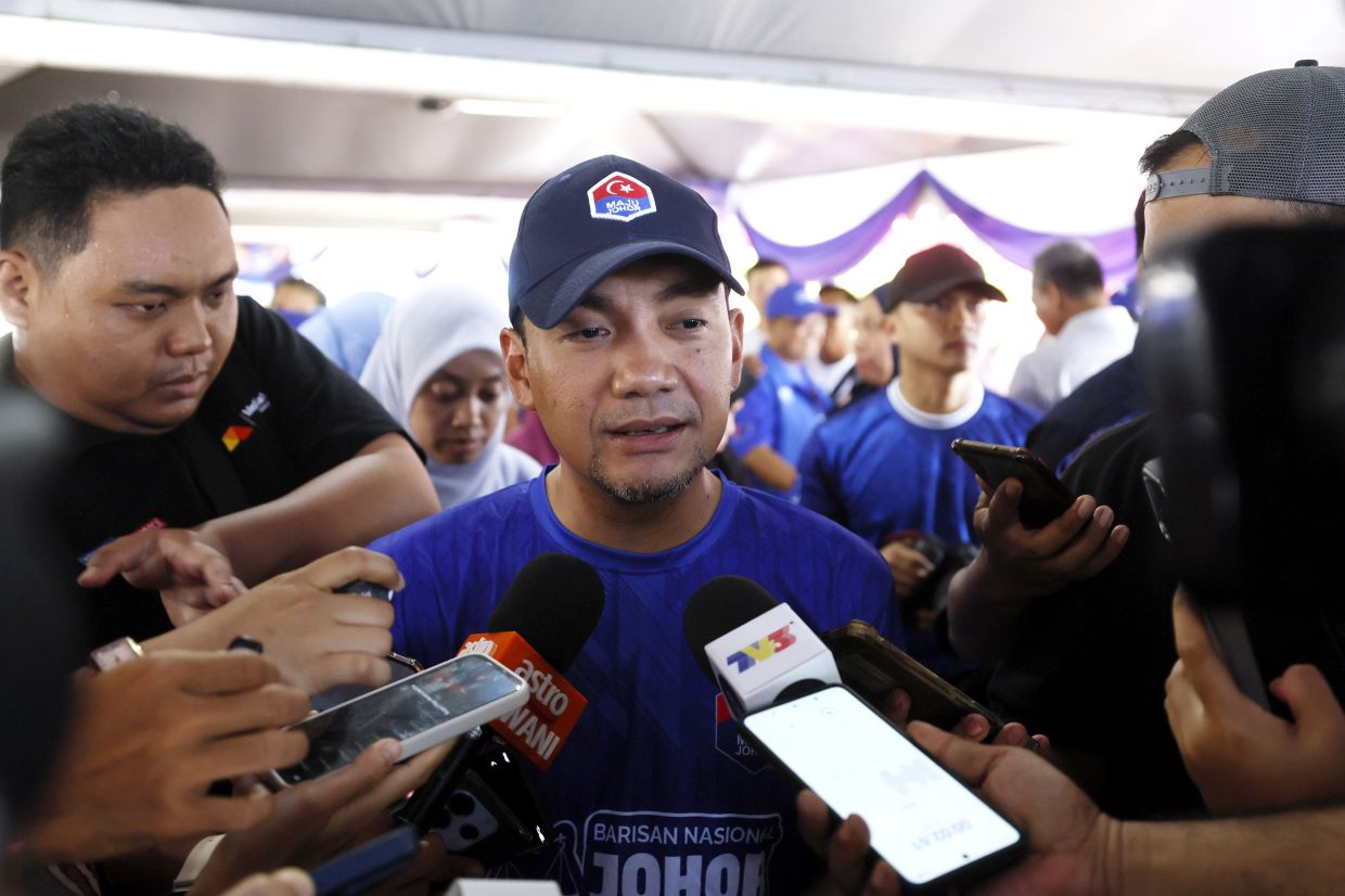 Johor polls: Onn Hafiz pledges to work for the people following BN's landslide win