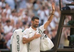 Tennis-Defeated Djokovic says he wants 'at least one more time' at Wimbledon