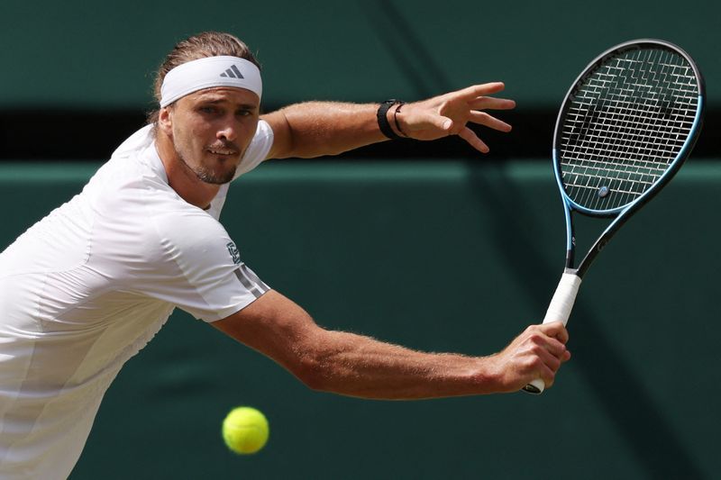 Tennis-Confident Zverev faces ultimate test against Sinner in Wimbledon final