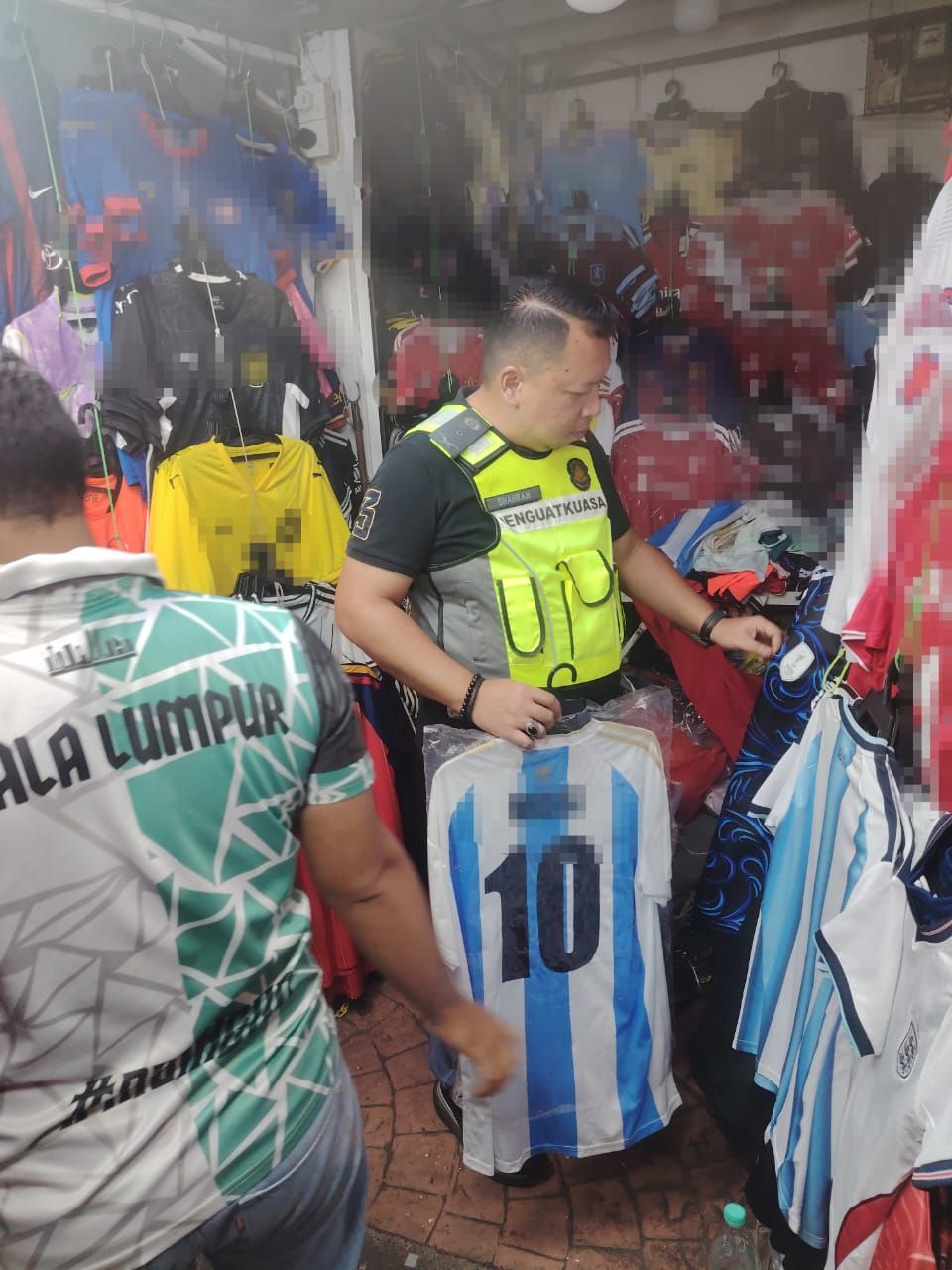 Authorities bust World Cup counterfeit jersey racket