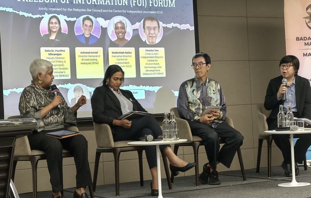 Panel members at the forum also agreed on the need for proactive disclosure under the FOI Bill expected to be tabled soon.