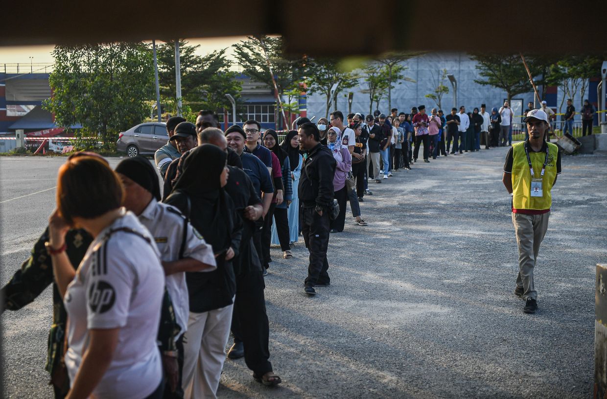 EC: Over 67% of voters turned out to cast ballot