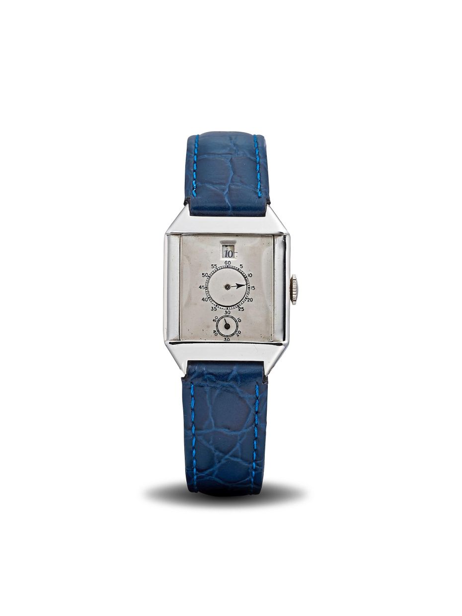 Niton jump-hour wristwatch. — Photo: Bonhams/Niton