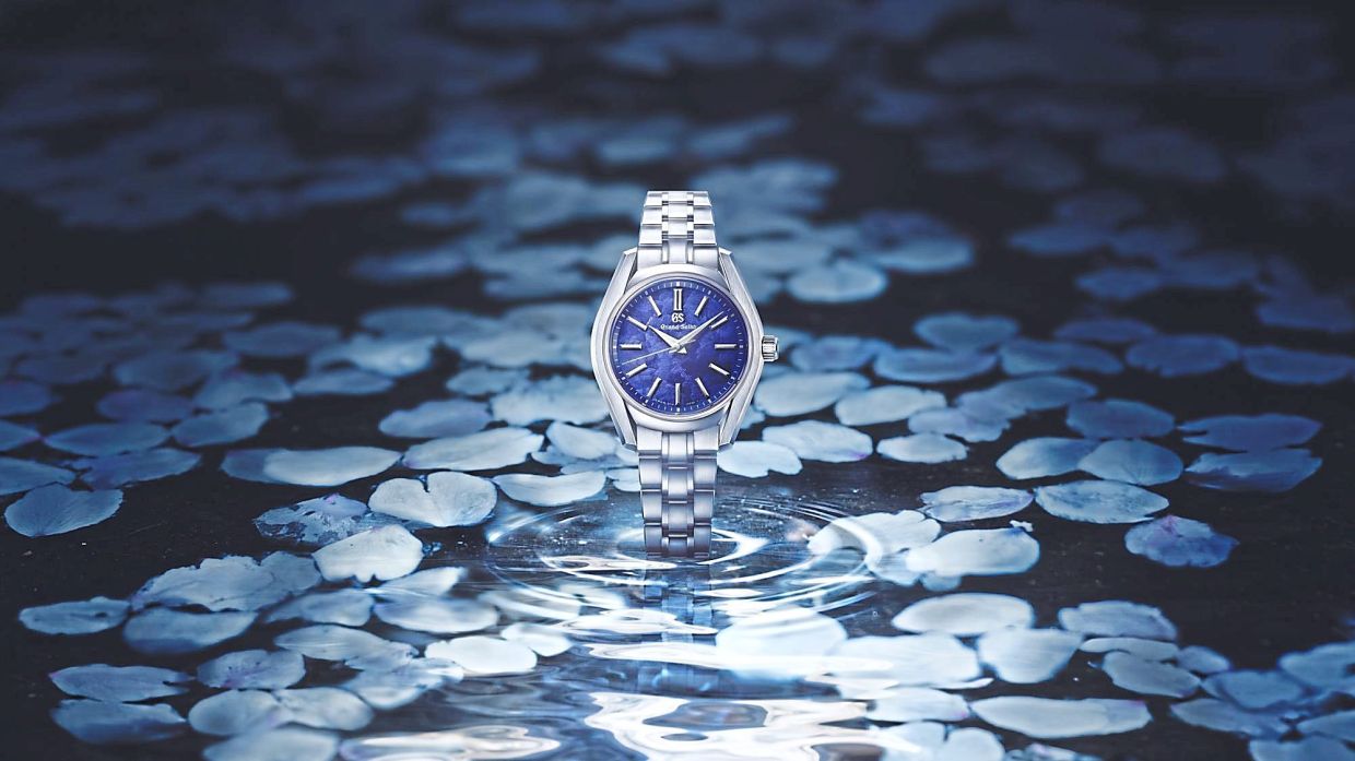 Grand Seiko Hana-Ikada blue. — Seiko