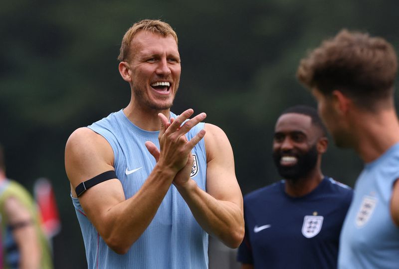 Soccer-At 34, Burn emerges as England's unlikely World Cup warrior