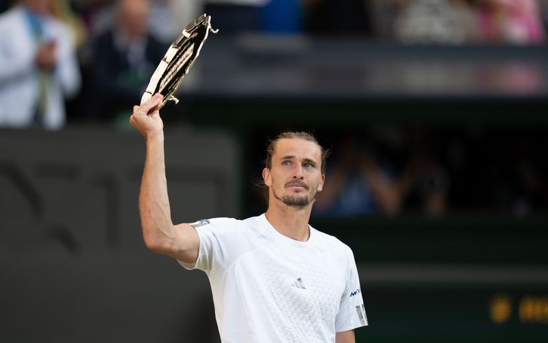 Tennis-Zverev says attacking approach can help bridge gap to Sinner and Alcaraz