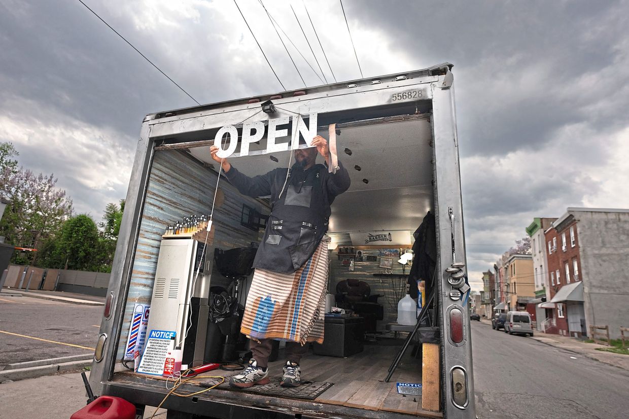 The truck only costs US$7 (RM28.50) per day to operate, and everything runs on a generator.