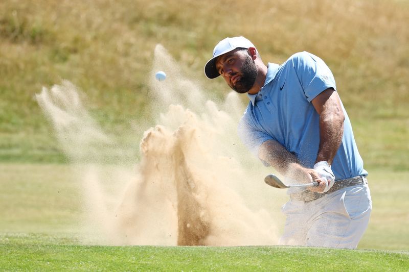 Golf-Scheffler eyes rare Open repeat as Royal Birkdale bakes in summer heat