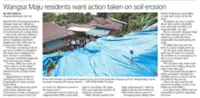 Landslide-prone Wangsa Maju slope under two-week watch