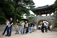 South Korean singles look for their dream match at a Buddhist temple retreat