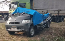 Truck carrying wedding guests struck on Indonesia highway, killing 13 people