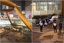 Jail for man who drank about a litre of beer, drove car that fell into Singapore's Suntec fountain in 2024