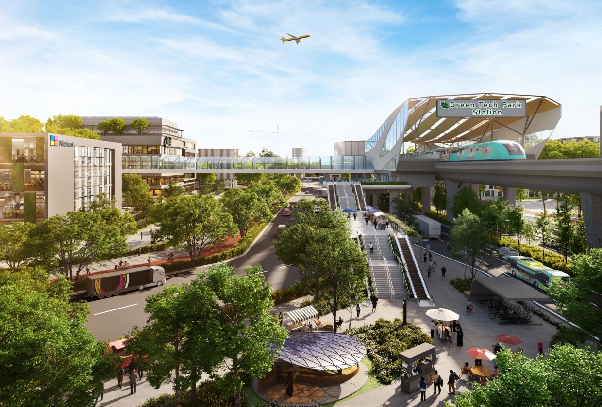 The Green Tech Park is expected to commence operations as early as 2028.