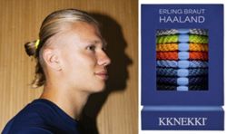 Norway football star Haaland's Korean-made hair tie sold out