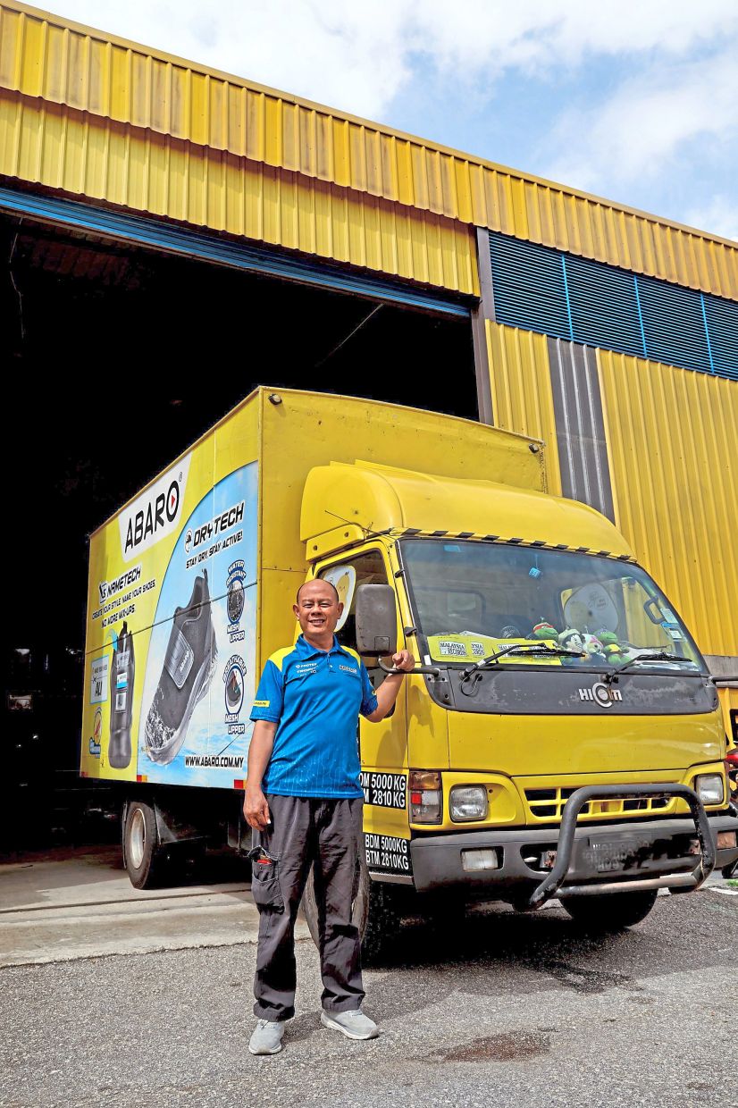 Koo, now a senior sales representative, started his career as a lorry driver. Photo: The Star/KK Sham