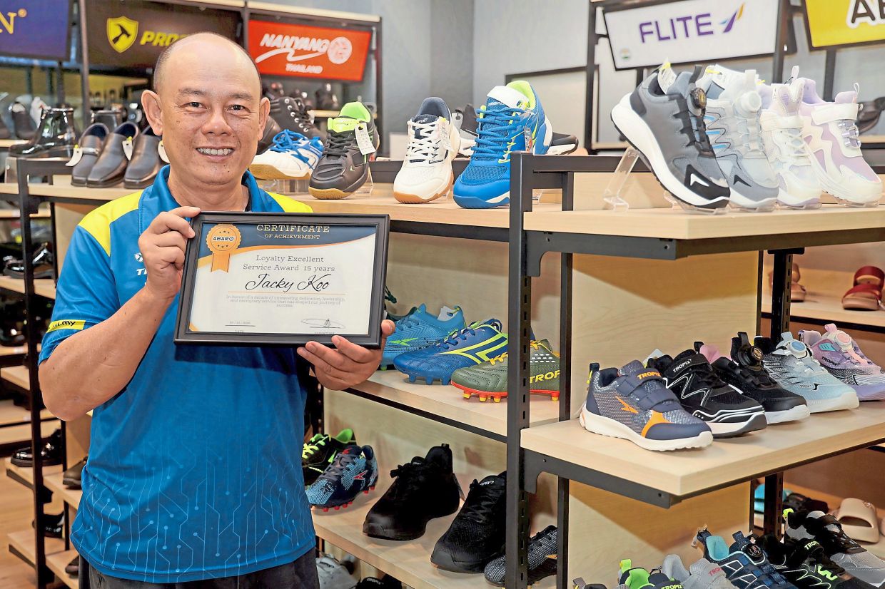 My workplace is like my second home, says Koo. Photo: The Star/KK Sham
