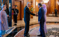 Brunei Crown Prince receives Singapore Senior Minister Lee Hsien Loong