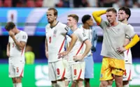 Soccer-From hope to heartbreak: England denied by Argentina's late surge