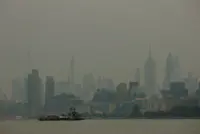 Soccer-Canadian wildfire smoke blankets New York before World Cup final, relief expected by Sunday