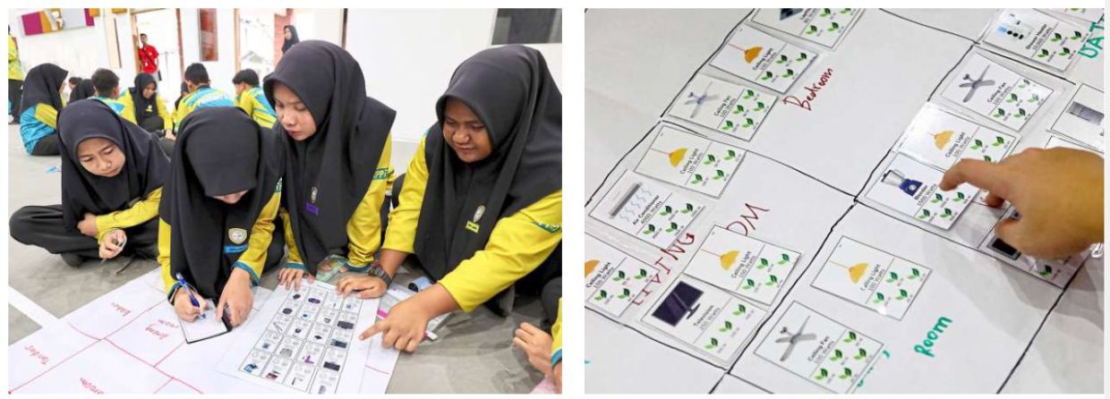 Students were introduced to core concepts such as energy efficiency, sustainable practices and safe electricity use during the programme.