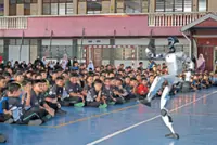 Dancing robots spark students’ STEM interest
