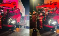 Husband killed, pregnant wife injured in Sungai Besar two-lorry crash