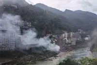 Landslide in southwest China traps people, rescue efforts underway