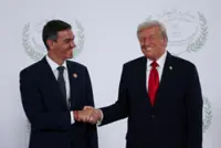 Soccer-Spain's Sanchez to attend World Cup final alongside Trump amid tensions