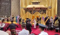 Brunei marks Sultan's 80th birthday with grand ceremonial parade