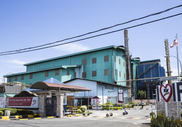 FGV’s biomass plant in Sahabat, Sabah.