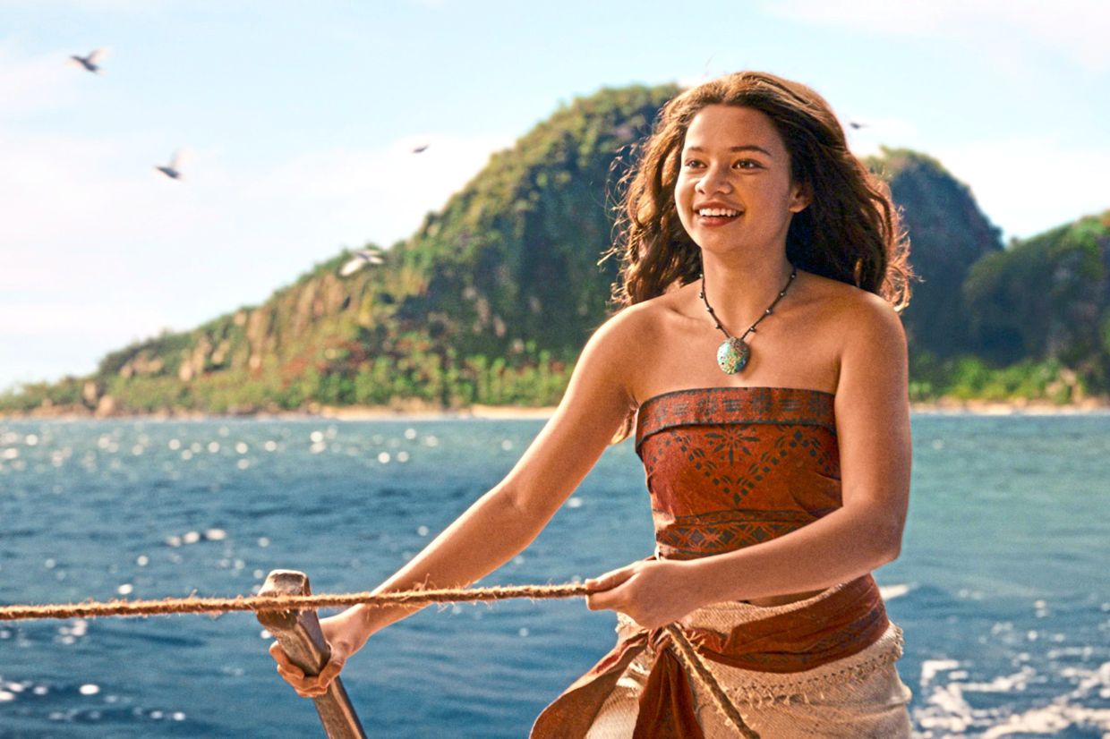 Catherine Laga’aia grew up watching Moana and credits the character with shaping who she became.