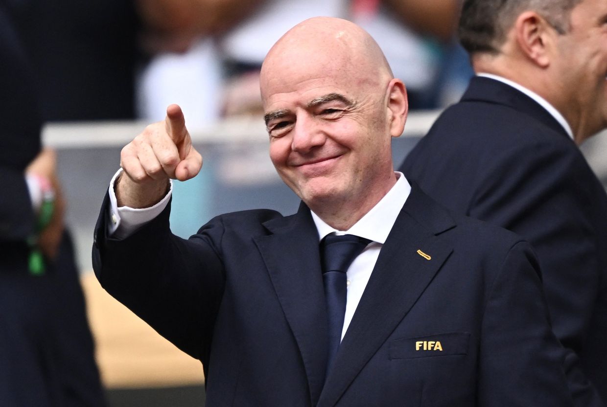 FIFA chief Infantino logs enough air miles during World Cup to circle equator twice