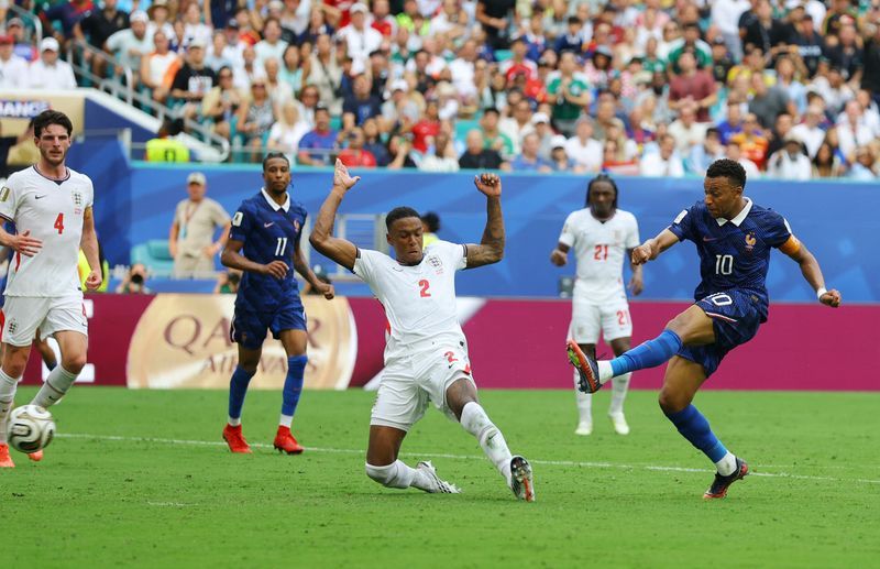 Soccer-France’s Mbappe becomes World Cup all-time top scorer