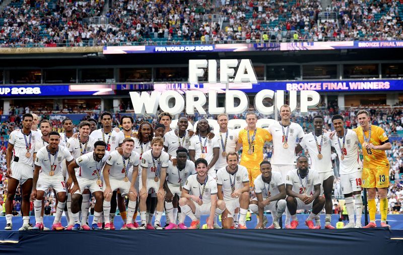 Soccer-England survive France fightback and secure third place in World ...