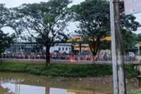 Fuel queues return in Myanmar as gasoline sells for around 10,000 kyats per litre on the black market