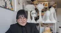 The hatmaker redefining bridal style for a new generation of brides