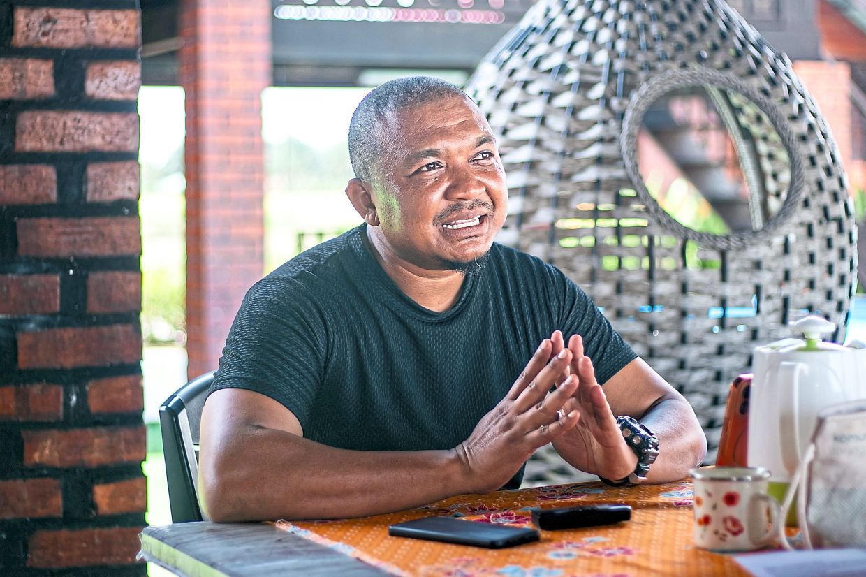 Mohd Shuib says visitors can experience village life through activities such as fishing, cycling and playing traditional games.