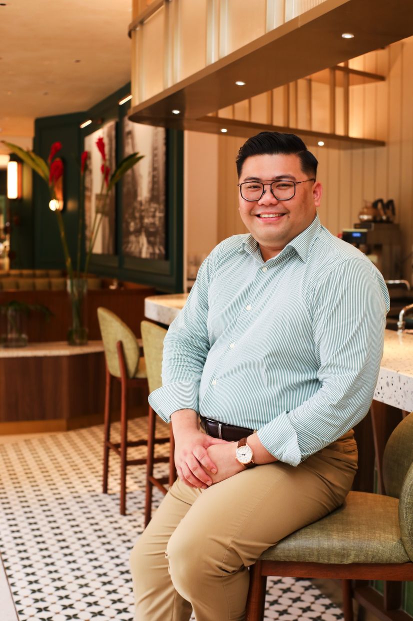 The restaurant’s general manager Mahamad Hafiz Abdullah.